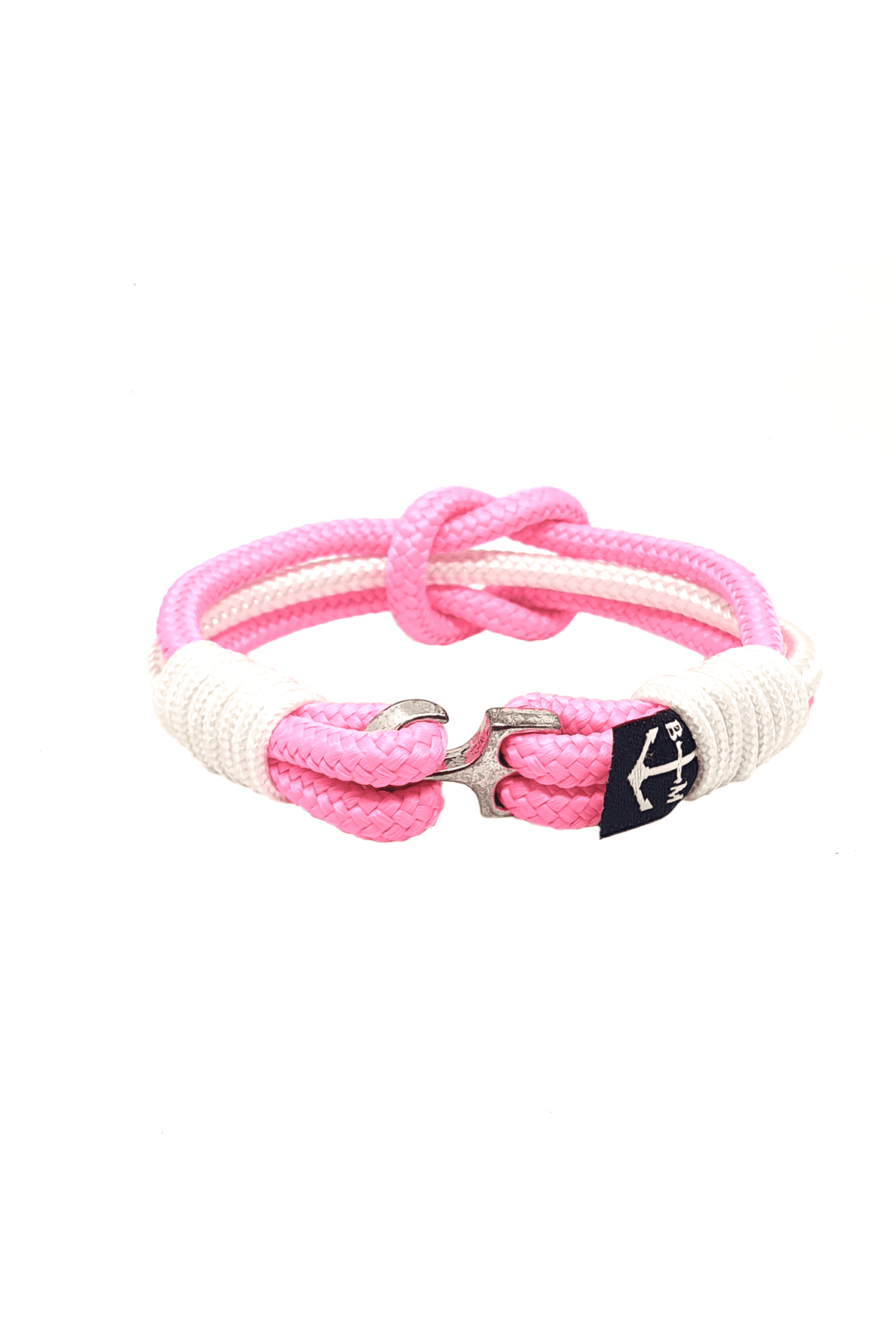 Phoenix Nautical Bracelet – Pink/White by Bran Marion