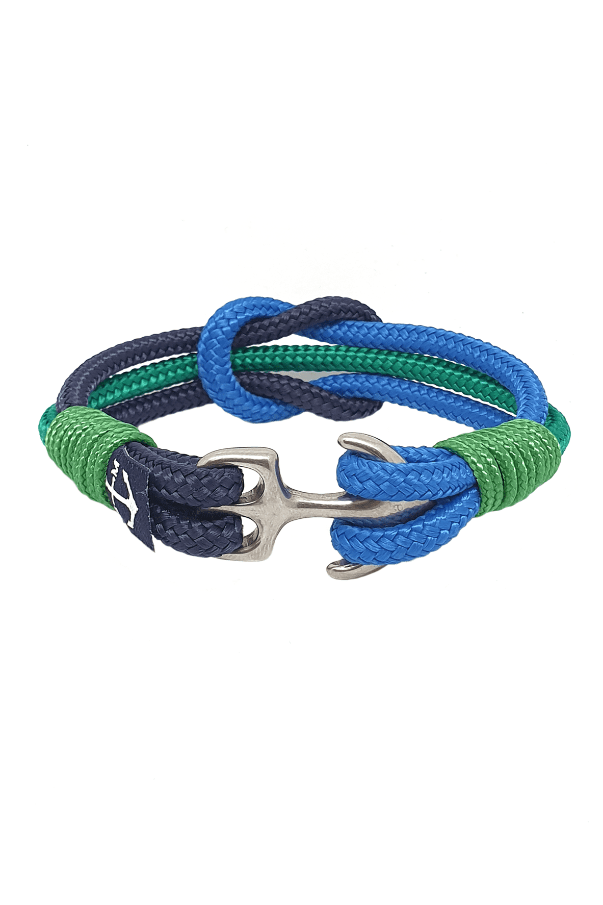 Otis Nautical Bracelet – Blue/Green by Bran Marion