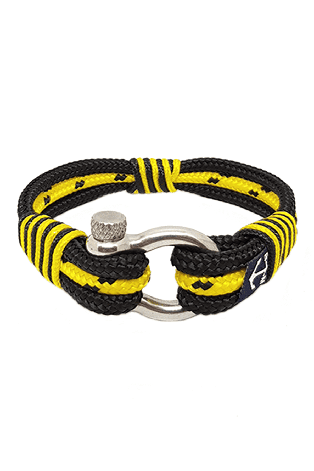 Seahound Nautical Bracelet – Yellow/Black by Bran Marion