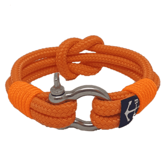 Ulster Nautical Bracelet – Orange by Bran Marion
