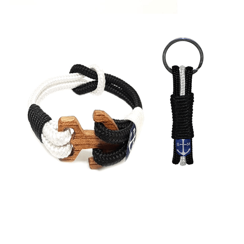 Idlewild Wood Nautical Bracelet & Keychain