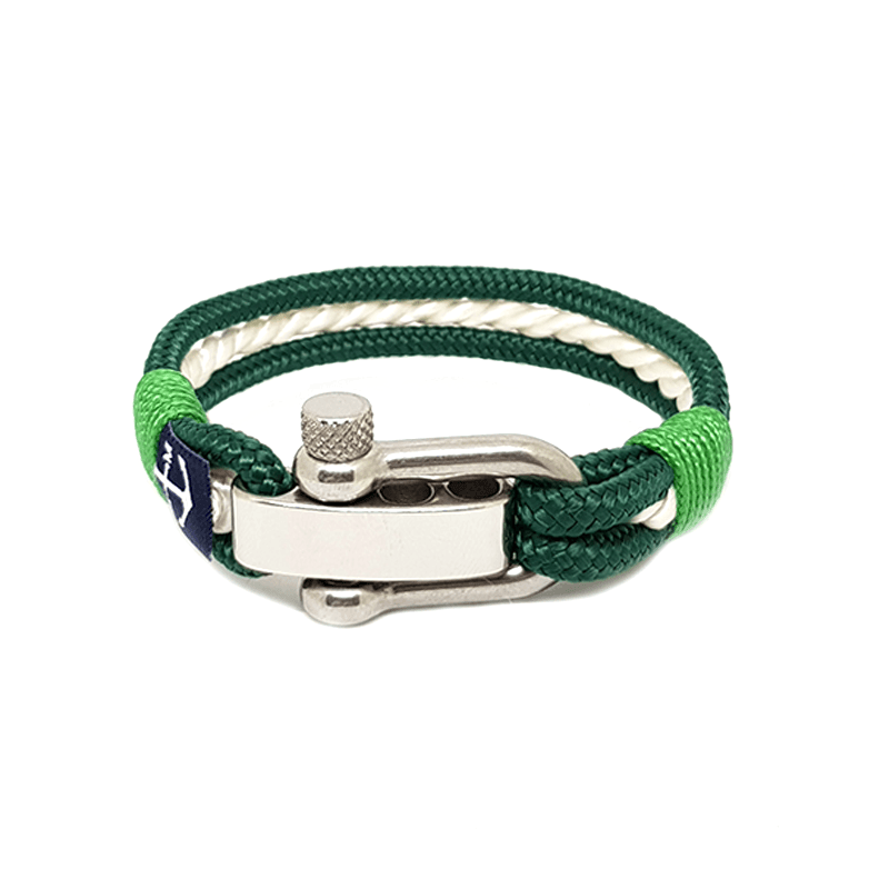 Adjustable Shackle Danube Nautical Bracelet by Bran Marion