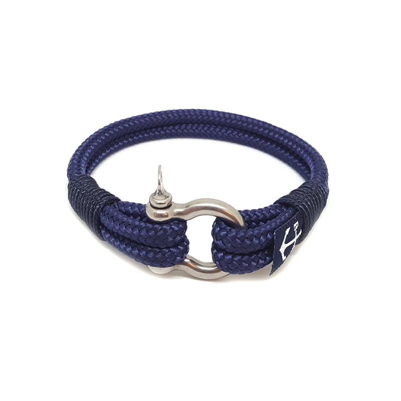 Bran Marion Dark Blue Nautical Anklet