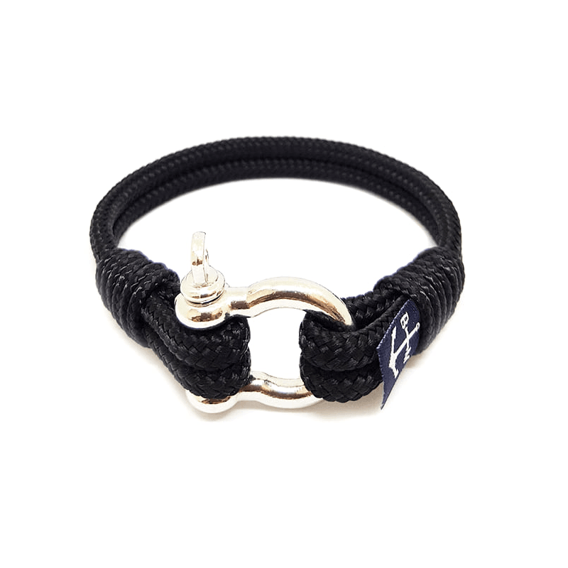 Black Yachting Nautical Bracelet