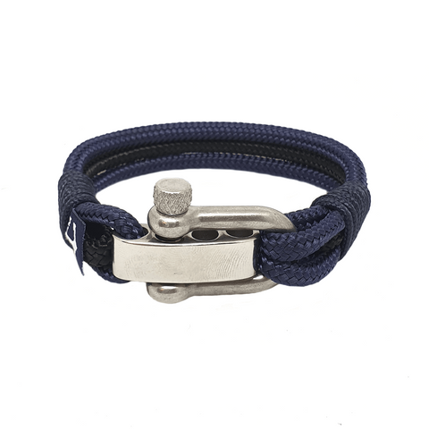 Adjustable Shackle Wilde Nautical Bracelet by Bran Marion