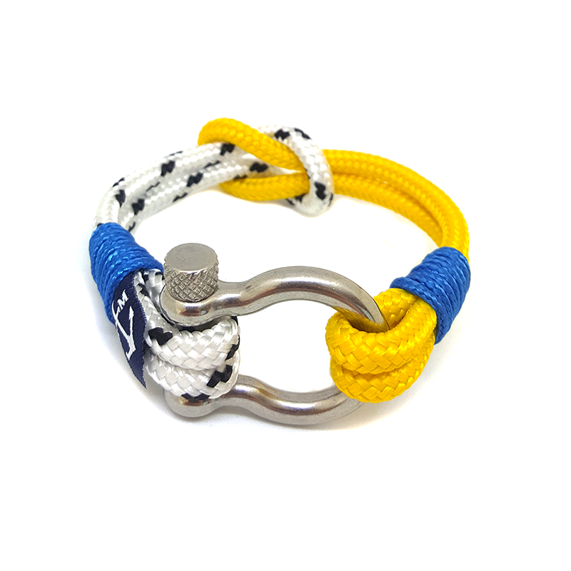 Rian Shackle Nautical Bracelet by Bran Marion