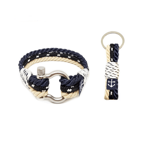 Achille Rope Nautical Bracelet & Keychain