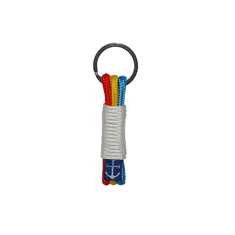 Bran Marion Belgium Flag Handmade Thread Keychain
