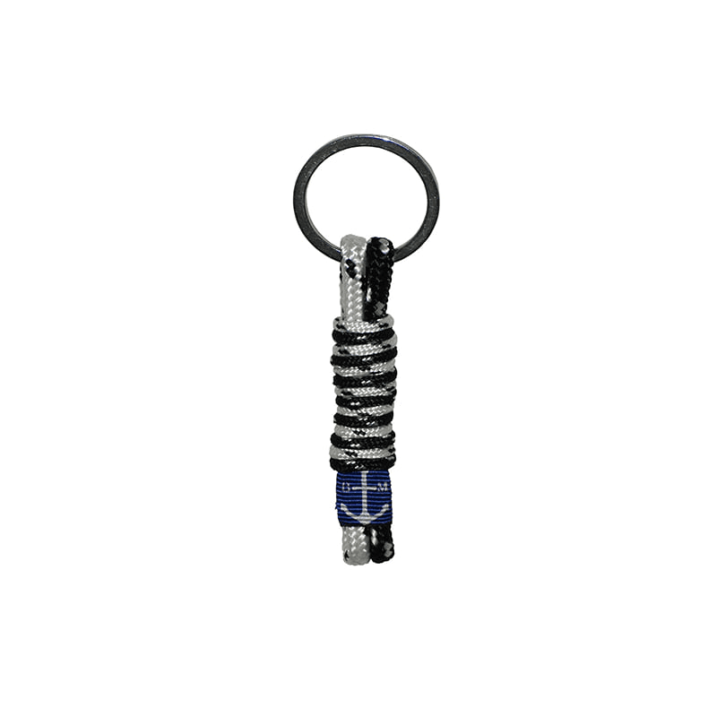 Bran Marion Black & White Keychain