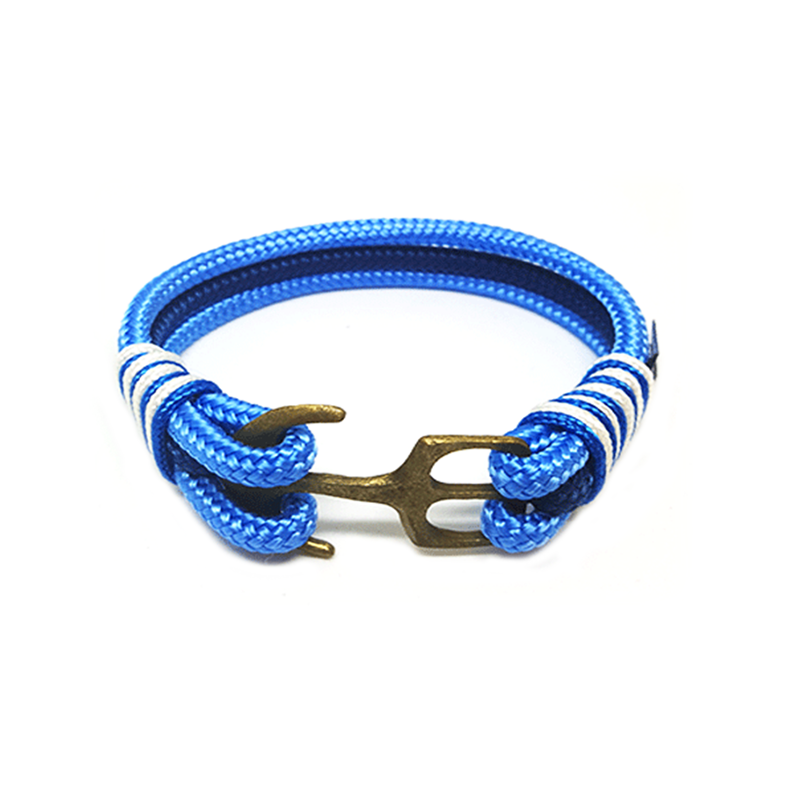 Bran Marion Blue and White Nautical Bracelet