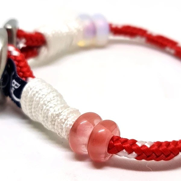 Natural Red Quartz and Pink Quartz BM bracelet