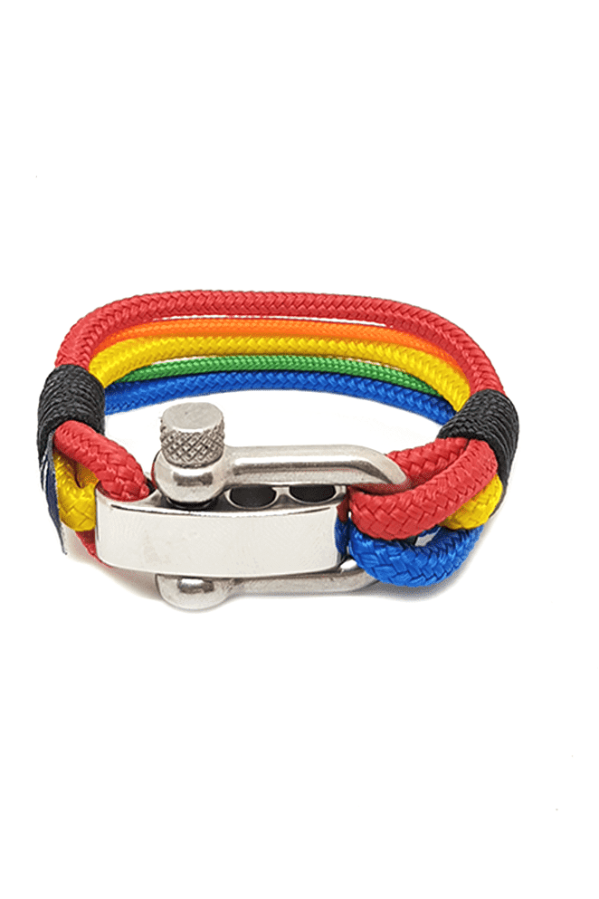 Rainbow Nautical Bracelet – Multicolor by Bran Marion