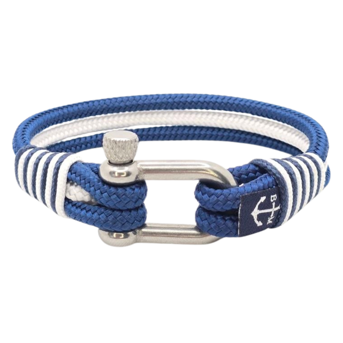 Harbour Classic Nautical Bracelet – Green/White by Bran Marion