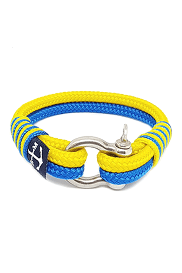 Tipperary Nautical Bracelet – Yellow/Blue by Bran Marion