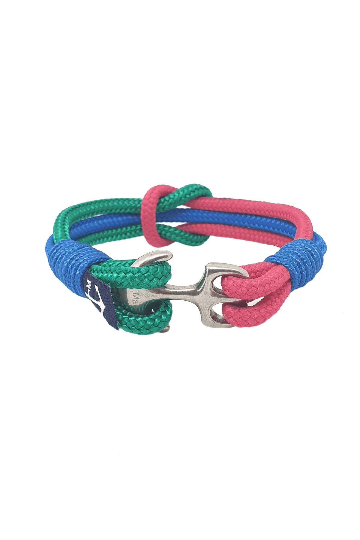 Tadd Nautical Bracelet – Green/Pink/Blue by Bran Marion
