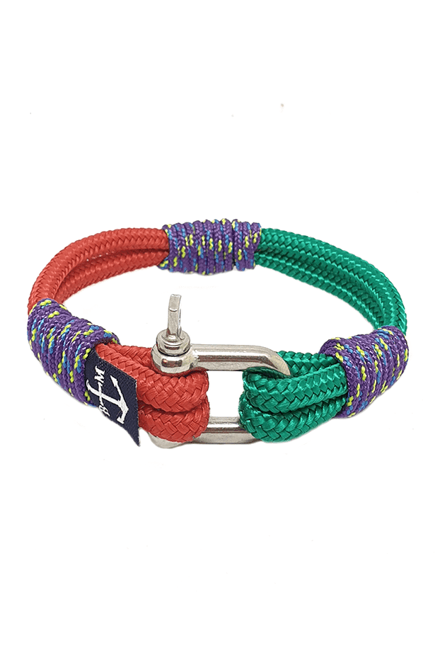 Vega Nautical Bracelet – Red/Green by Bran Marion