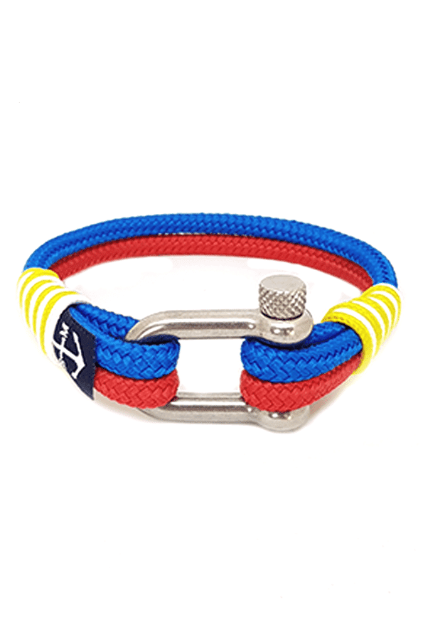 Philippines Nautical Bracelet – Red/Blue/Yellow by Bran Marion