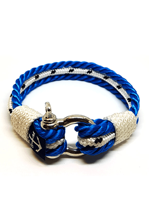 Sailor Nautical Bracelet – Blue/White by Bran Marion