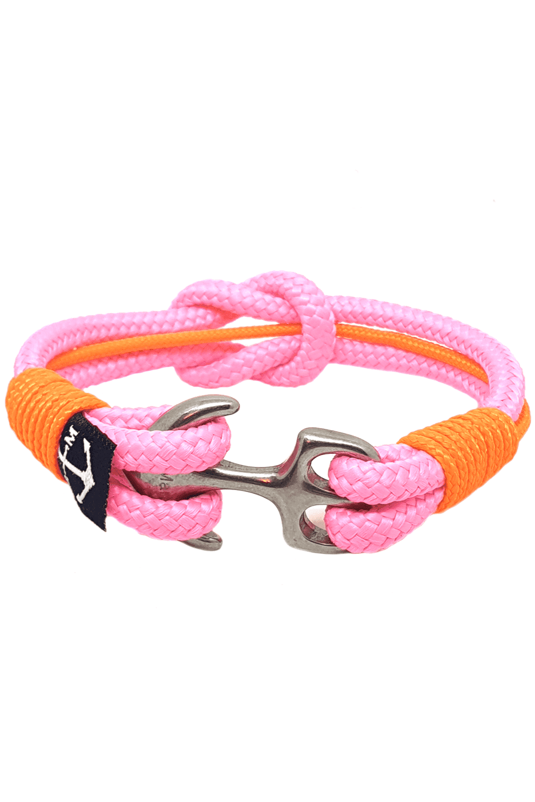 Ailis Nautical Bracelet – Pink/Orange by Bran Marion