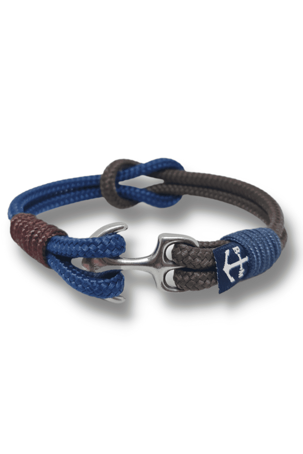 Cliona Nautical Bracelet – Blue/Brown/Black by Bran Marion