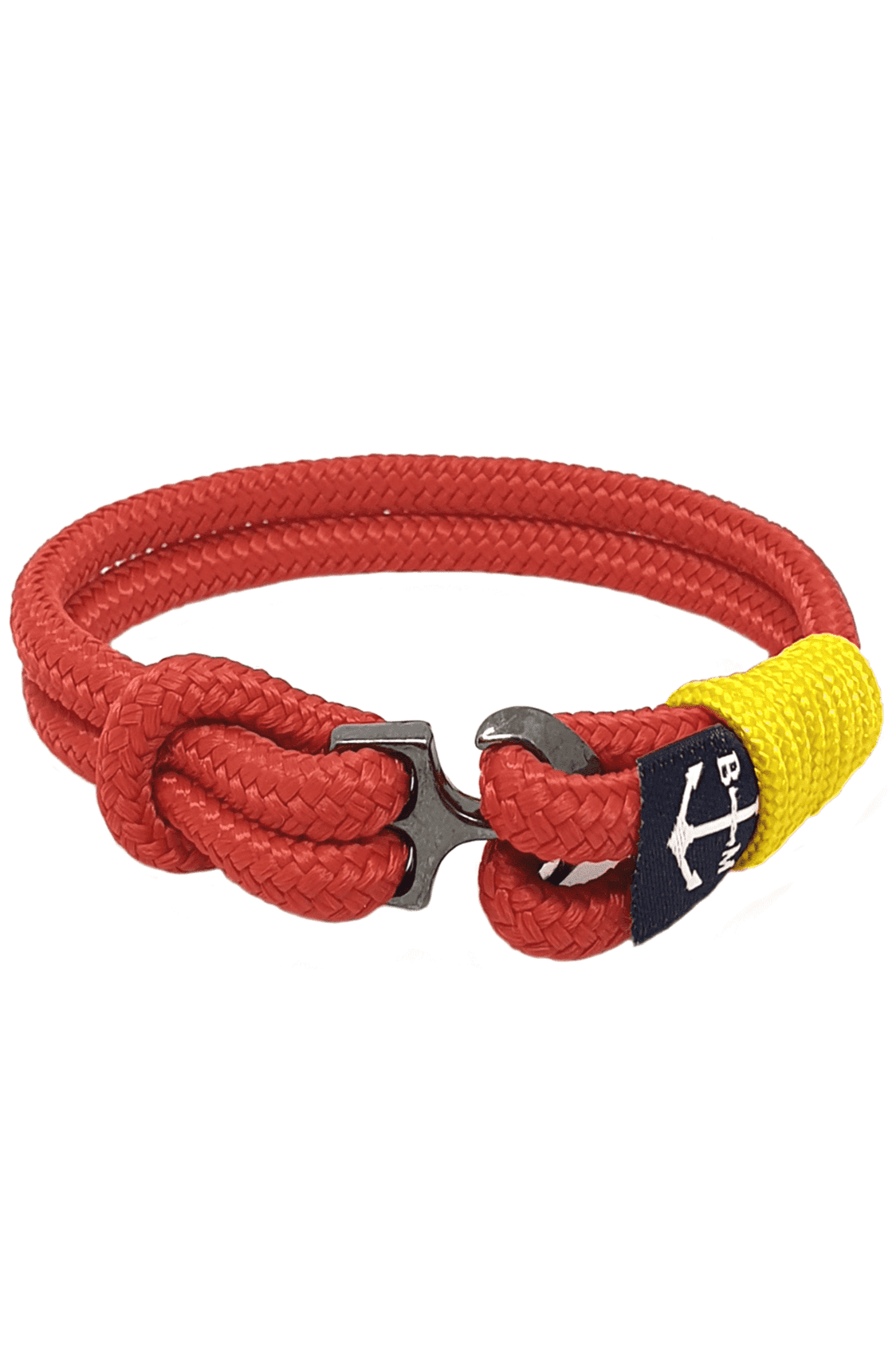 Aodh Nautical Bracelet – Red/Yellow by Bran Marion