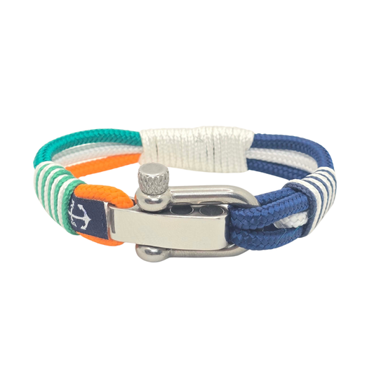 Irish-Greek Maritime Bracelet