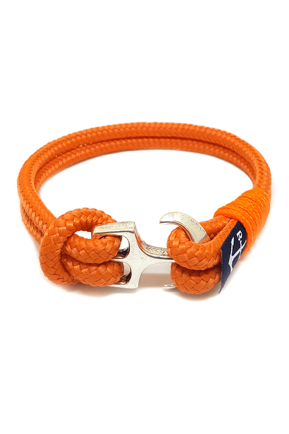 Sailors Orange Nautical Bracelet – Orange by Bran Marion