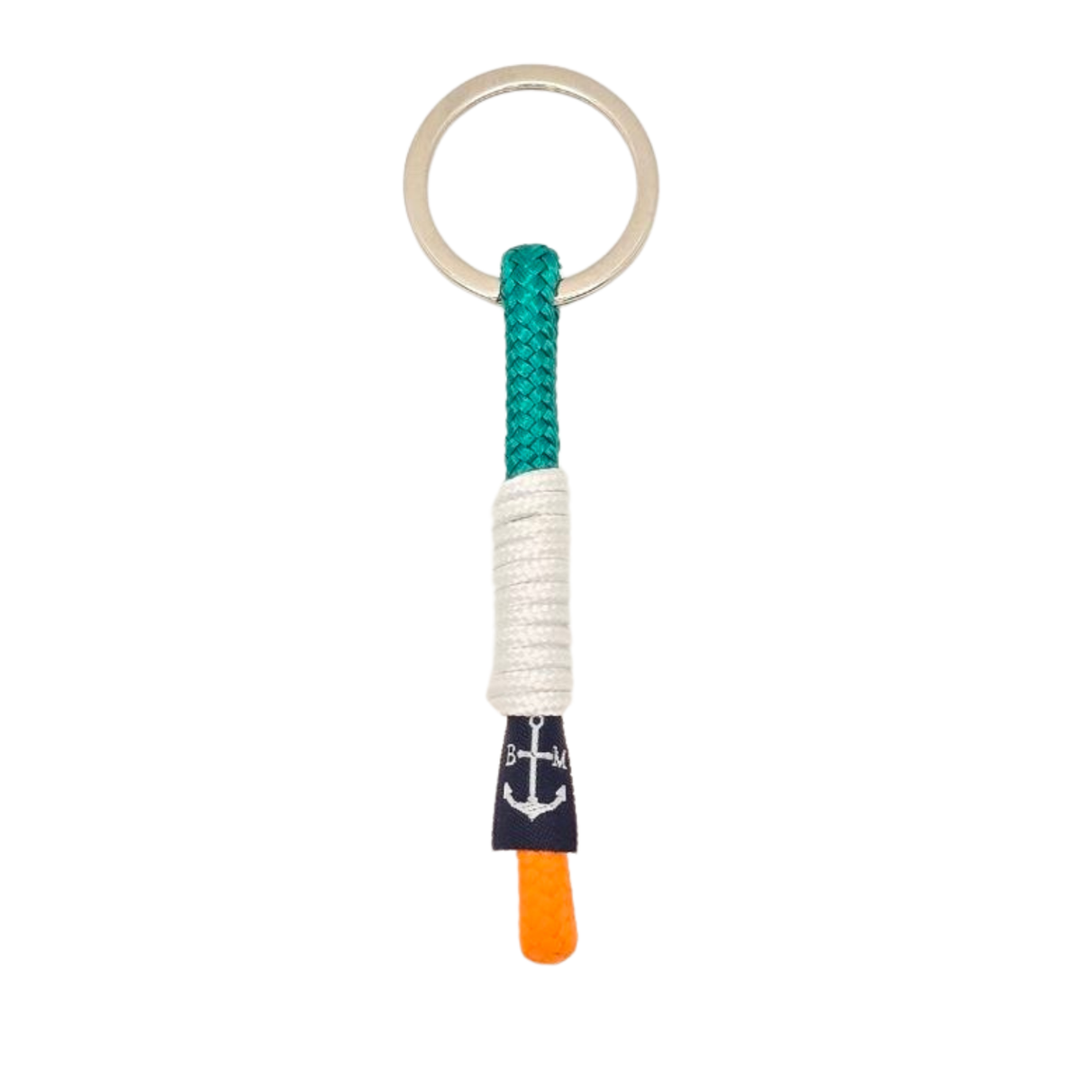 Ireland Rope Keychain – Blue/Green by Bran Marion