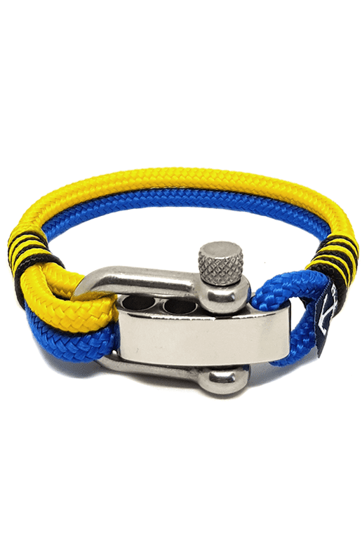 Argus Nautical Bracelet – Yellow/Blue by Bran Marion