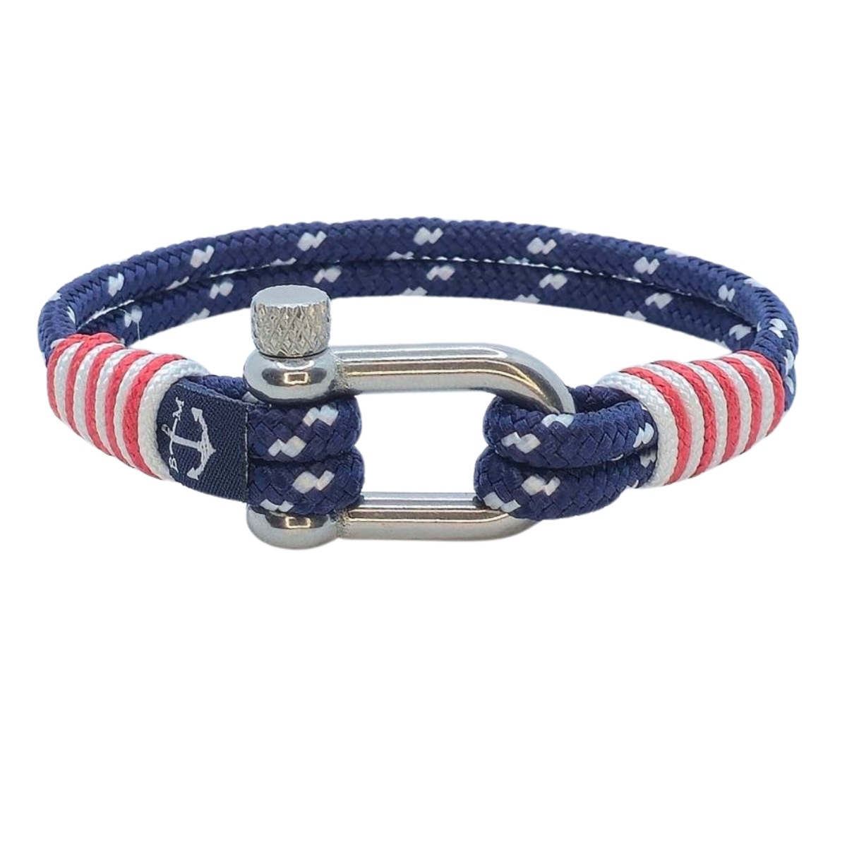 American Spirit Bracelet – Dark Blue/Black by Bran Marion