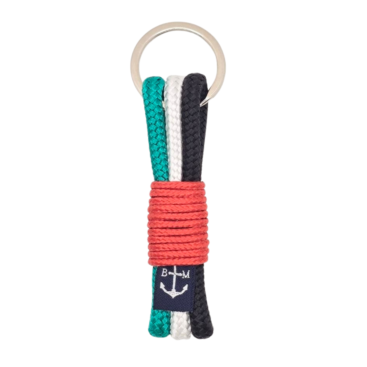 UAE Rope Keychain – Blue/Green by Bran Marion