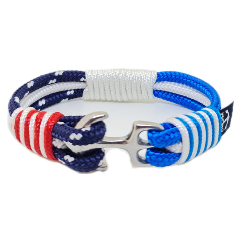 USA - Scotland Flag Nautical Bracelet