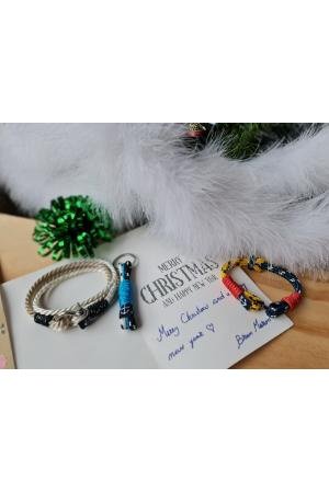 Christmas Greeting Card With Handwritten Message by Bran Marion