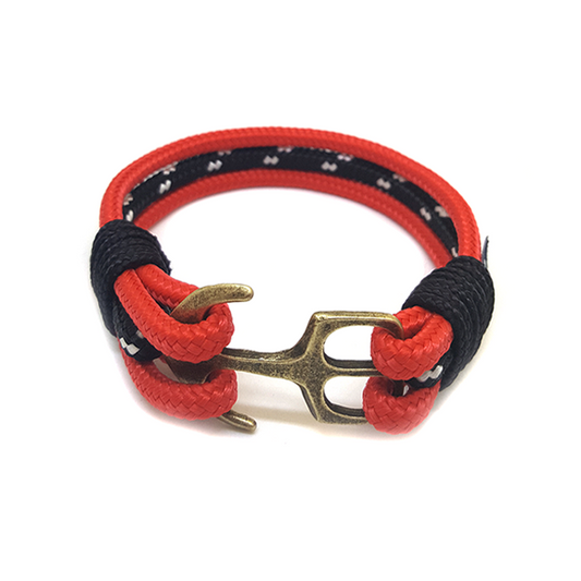 Bran Marion Morocco Bronze Anchor Nautical Anklet