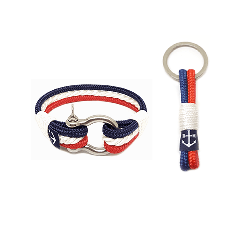 The Netherlands Nautical Bracelet and Keychain