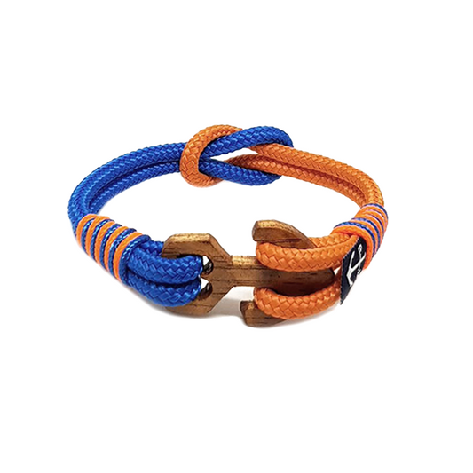 Bismarck Wood Anchor Nautical Anklet