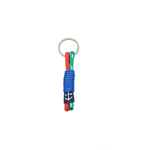 Blue Wrap Handmade Keychain