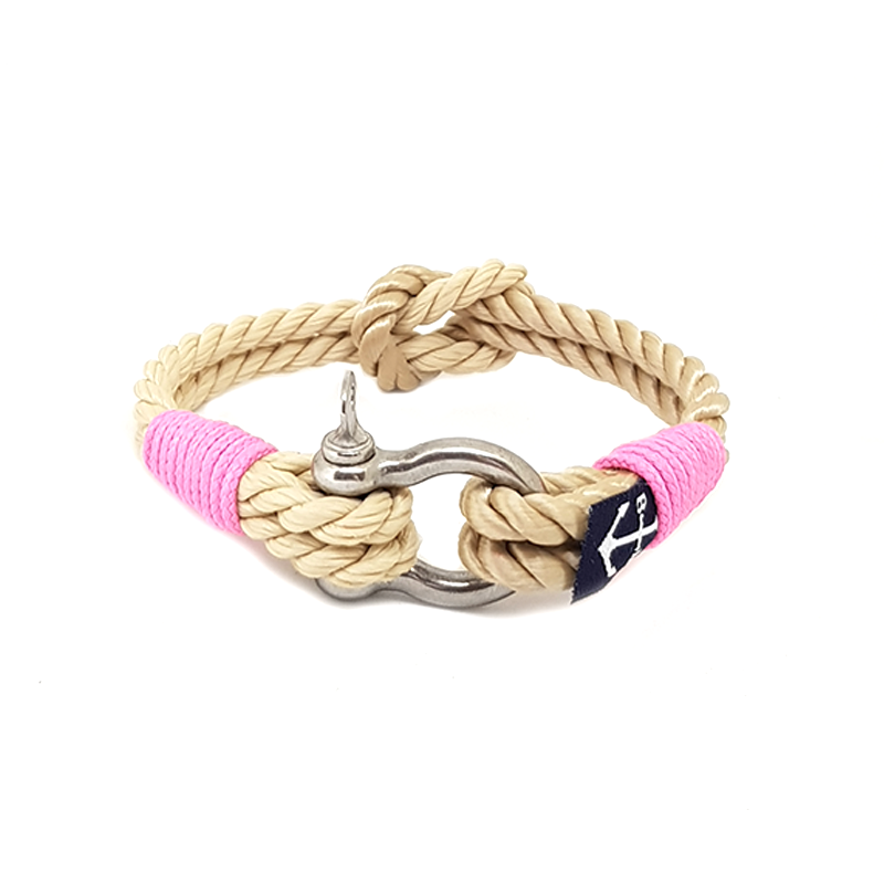 Classic and Pink Nautical Anklet