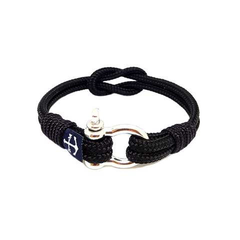 Black Nautical Bracelet by Bran Marion