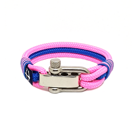 Adjustable Shackle Flanders Nautical Bracelet