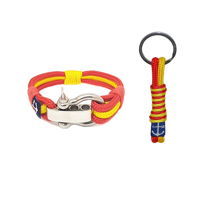 Spain Nautical Bracelet & Keychain