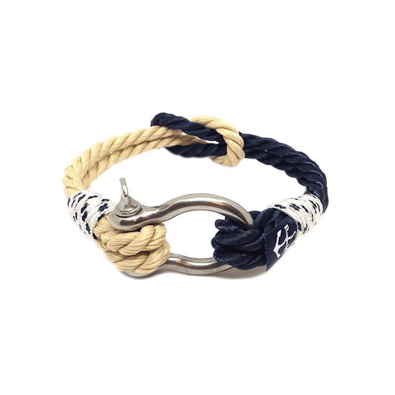 Classic Rope and Black Nautical Bracelet