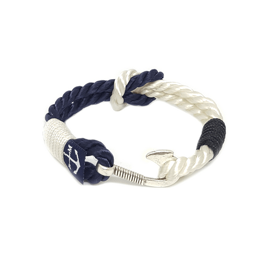 Blue & White Hook Nautical Bracelet