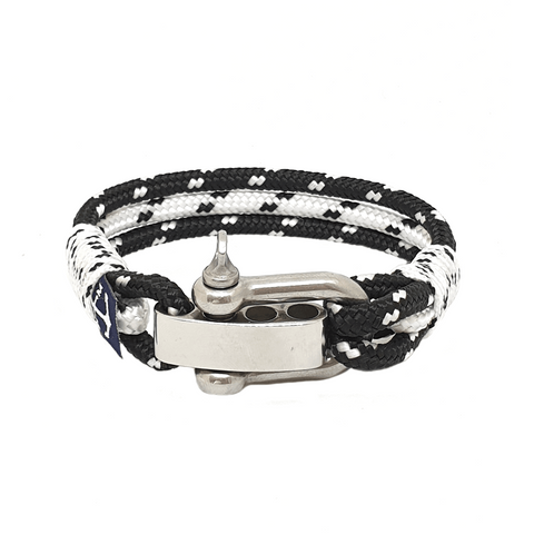 Adjustable Shackle Pollock Nautical Bracelet by Bran Marion