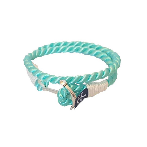 Bran Marion Aqua Rope Nautical Bracelet