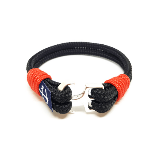 Bran Marion Black Nautical Bracelet
