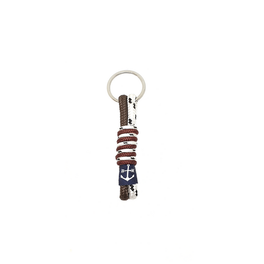 Brown Handmade Keychain by Bran Marion