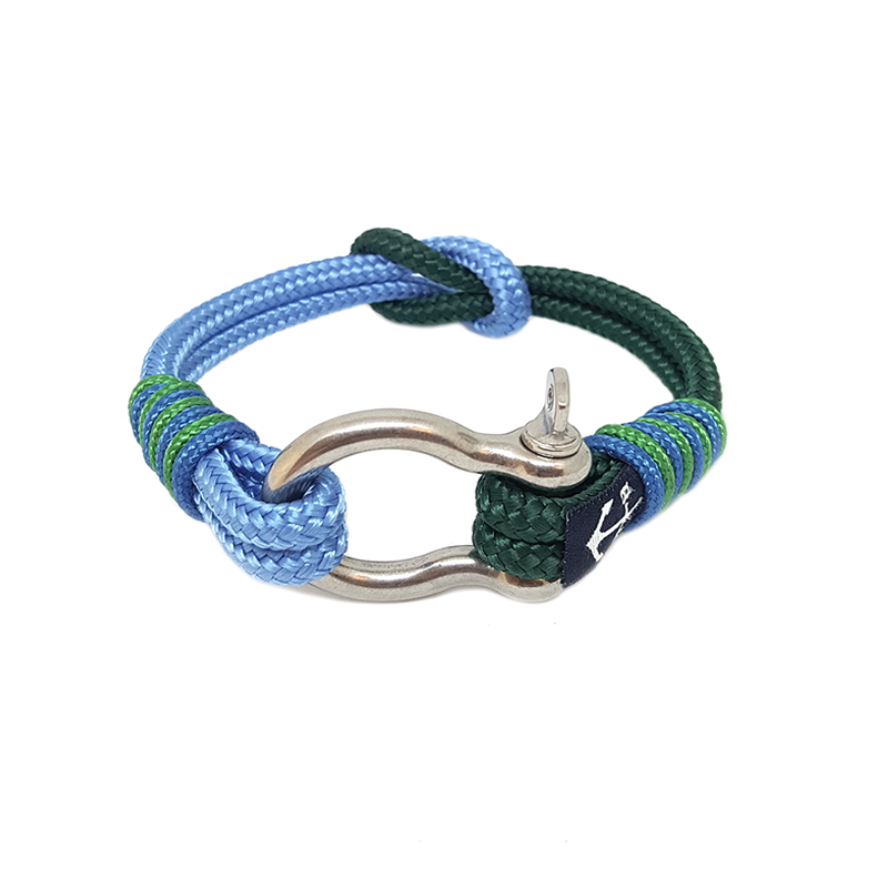 Green And Blue Nautical Anklet