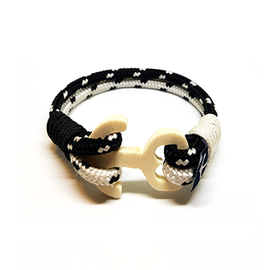 Hand Carved Wood Anchor Anklet