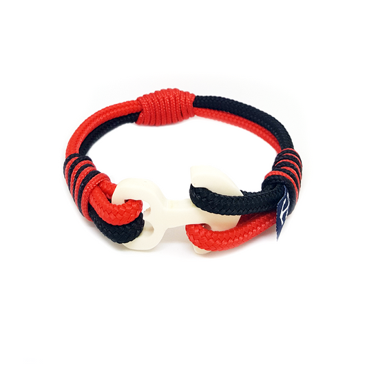 Wood Anchor  Shay Nautical Bracelet by Bran Marion